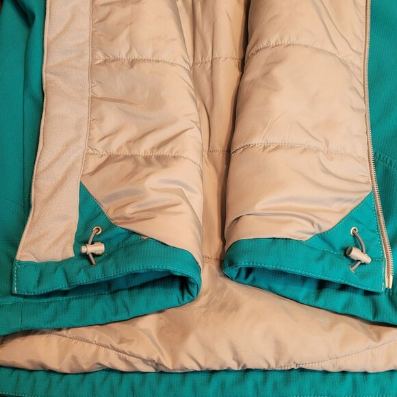 The North Face Windwall Prima Loft Jacket XL Soft Shell Cyan Blue Gorpcore - Picture 4 of 11